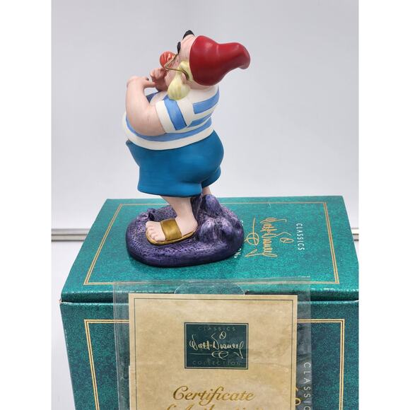 WDCC Peter Pan Mr. Smee Figurine Oh Dear Dear Dear 90s Vintage Retired COA Box - Picture 7 of 16